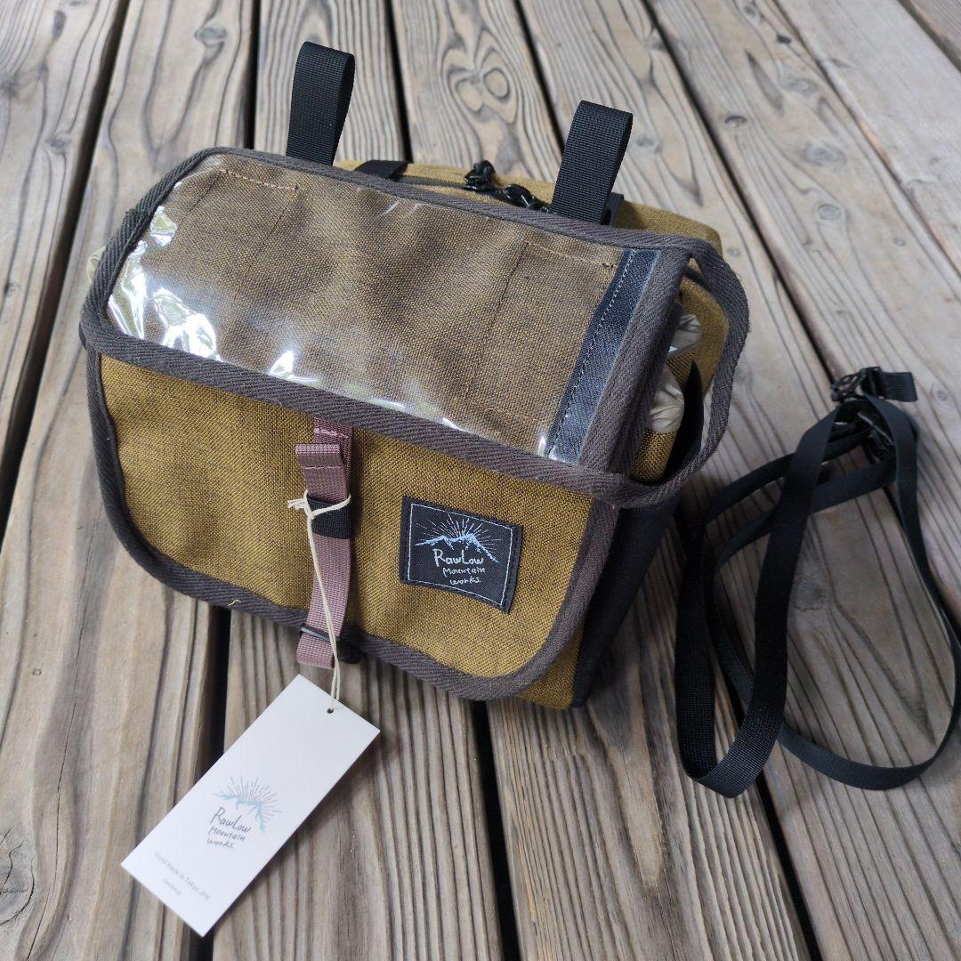 RawLow Mountain Works バイクンハイクフロントバッグ