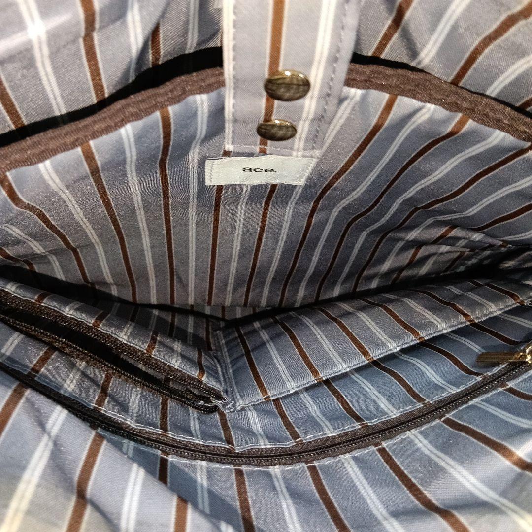 エースブラウン ナイロン リュック・バックパック