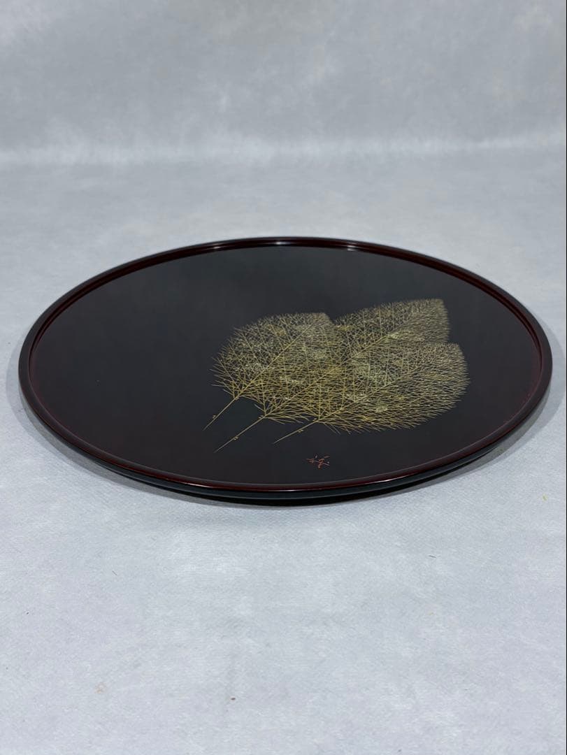 輪島塗 松井義明作 卓上膳 五客 美品 共箱 茶道具 懐石道具 送料