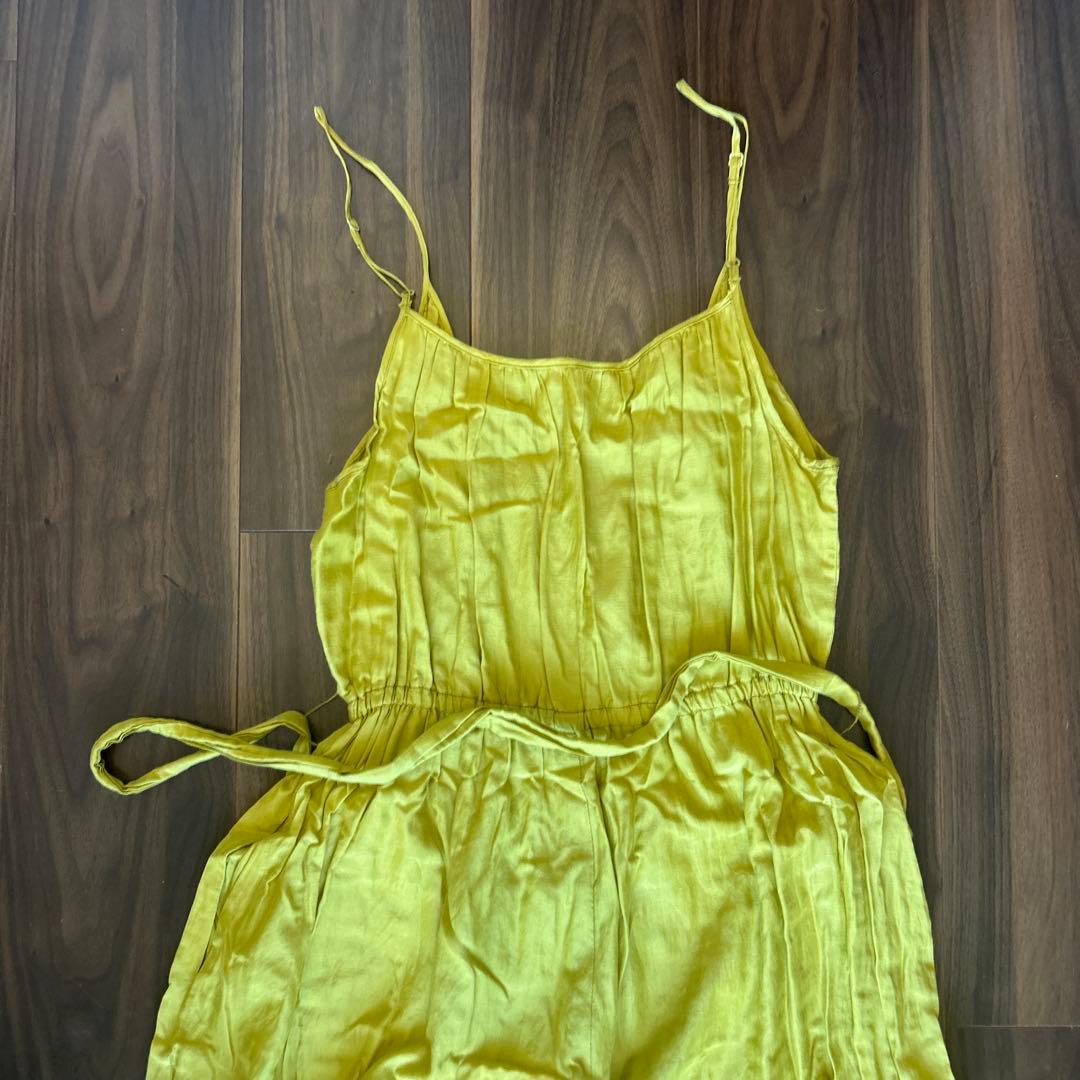 MYLAN イエローサロペット 収納袋付き