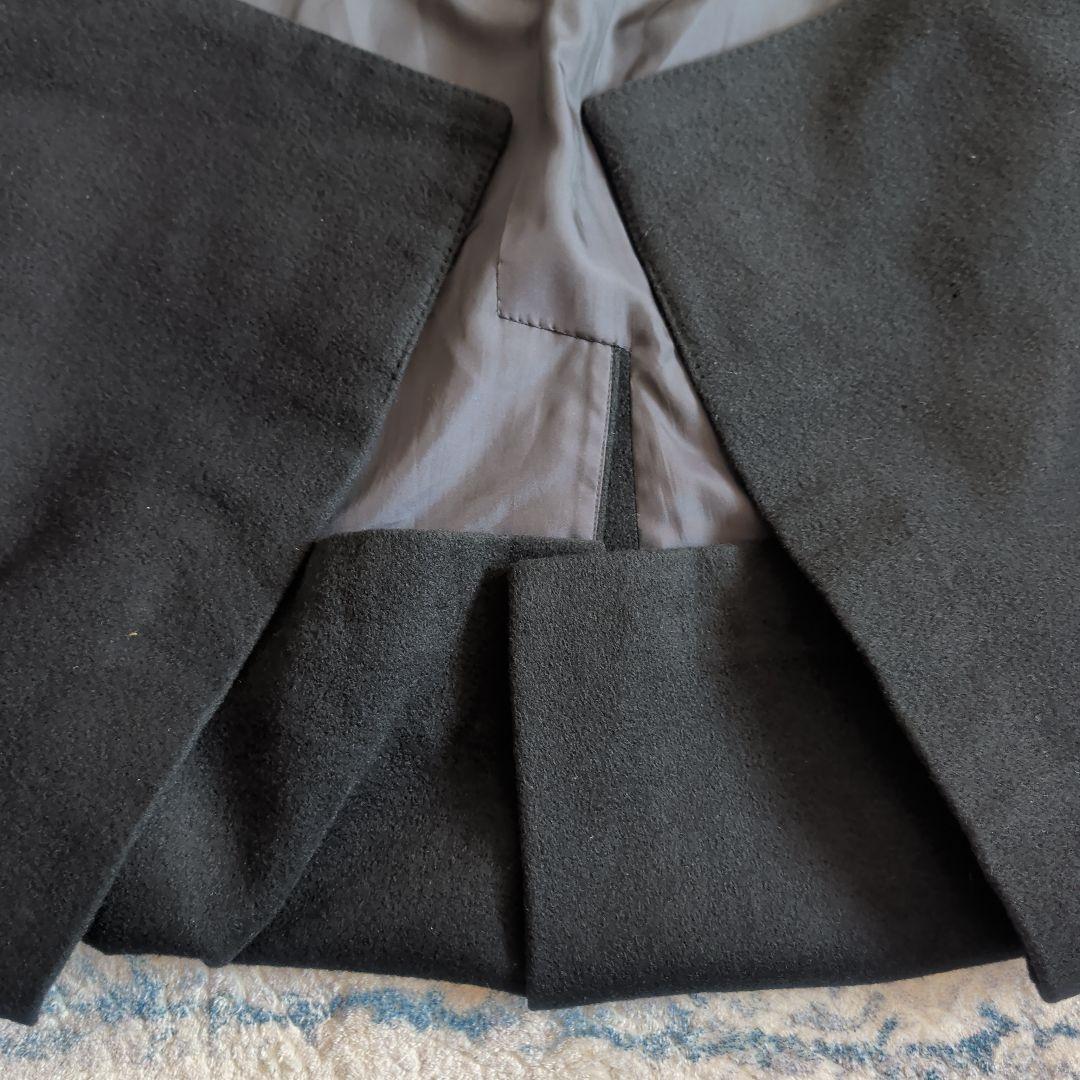 希少 ARTIGIANO ダブルチェスターコート 超ロングコート カシミヤ混紡