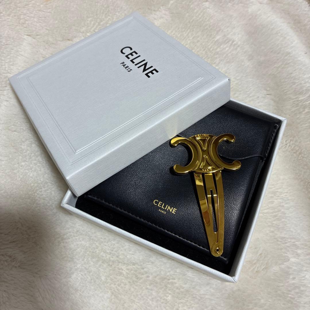 CELINE トリオンフヘアピン 1点