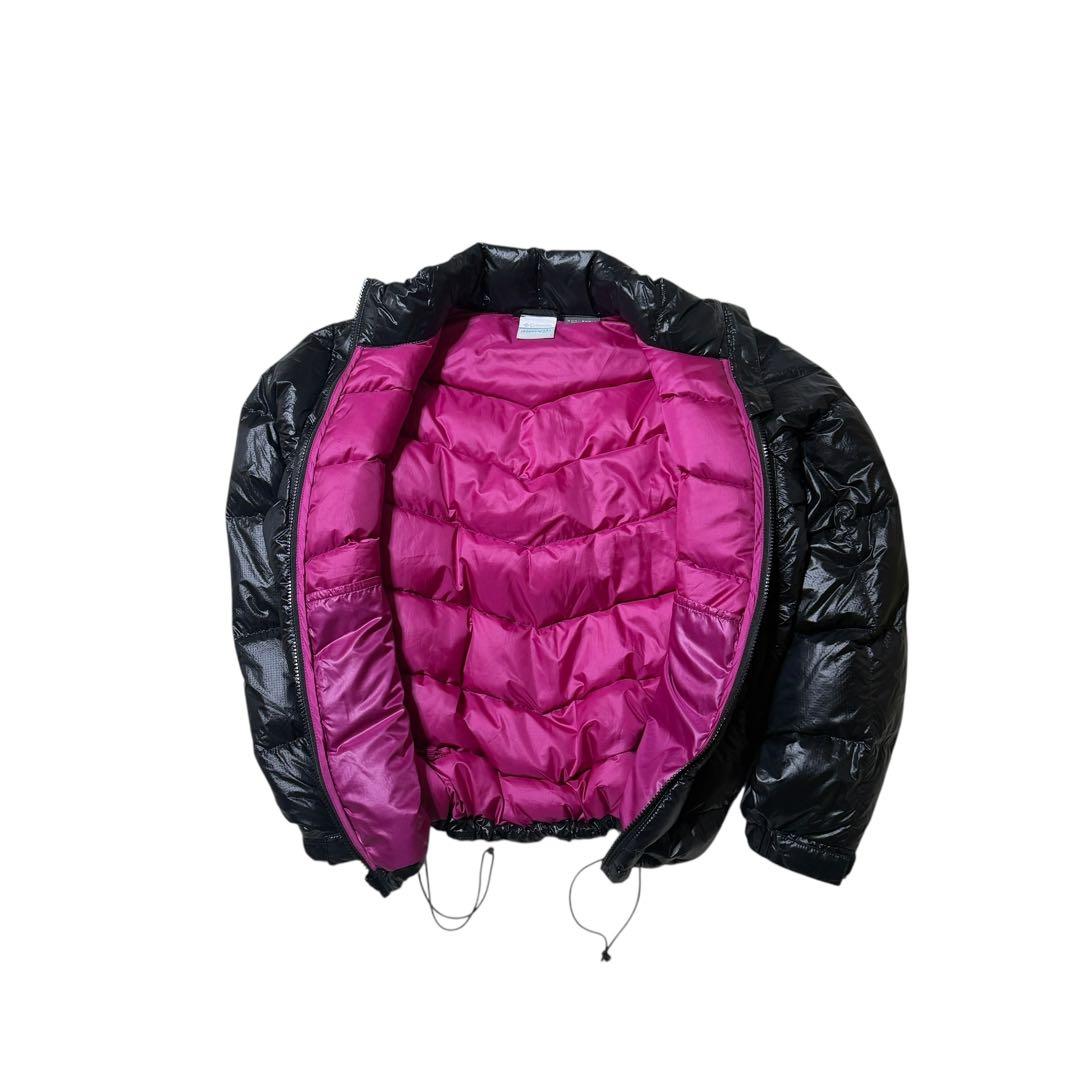 ガ*ー様 ✨超希少✨極暖Columbia ダウンジャケット ブラック L 光沢