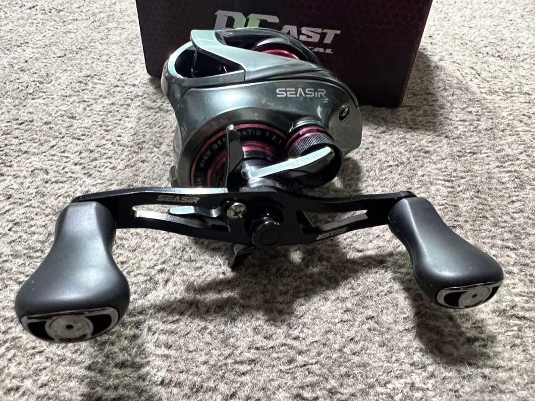 未使用！早い者勝ちSEASIRのDCASTとCAST-Xセット！DCベイトリール