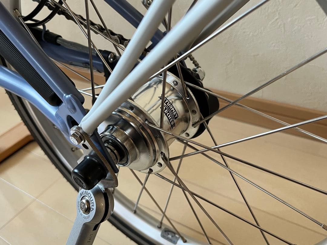 ①★ブロンプトン M6R クラウドブルー