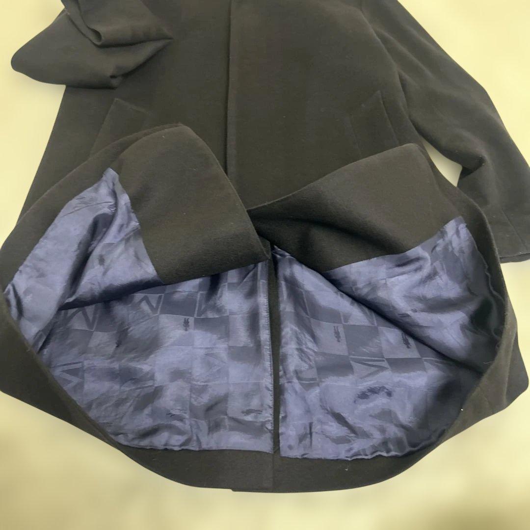 美品 マッキントッシュ ダンケルド カシミヤ混　ウール　ネイビー　裏地総柄