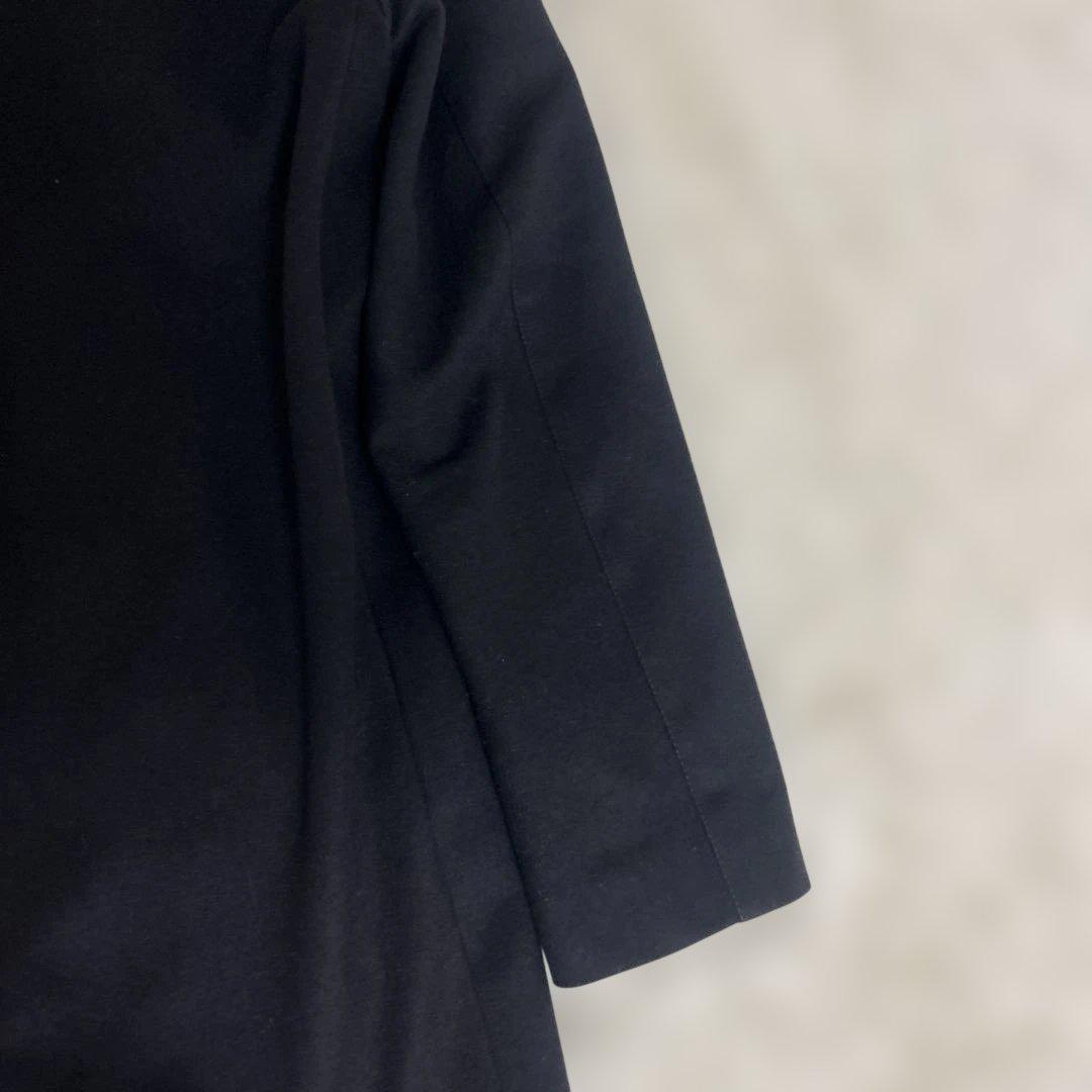 美品 マッキントッシュ ダンケルド カシミヤ混　ウール　ネイビー　裏地総柄