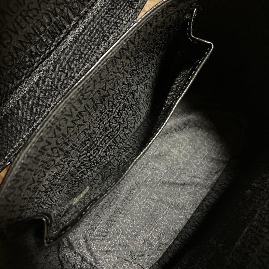 VERSACE ヴェルサーチ サンバースト バニティバッグ ショルダー 2WAY