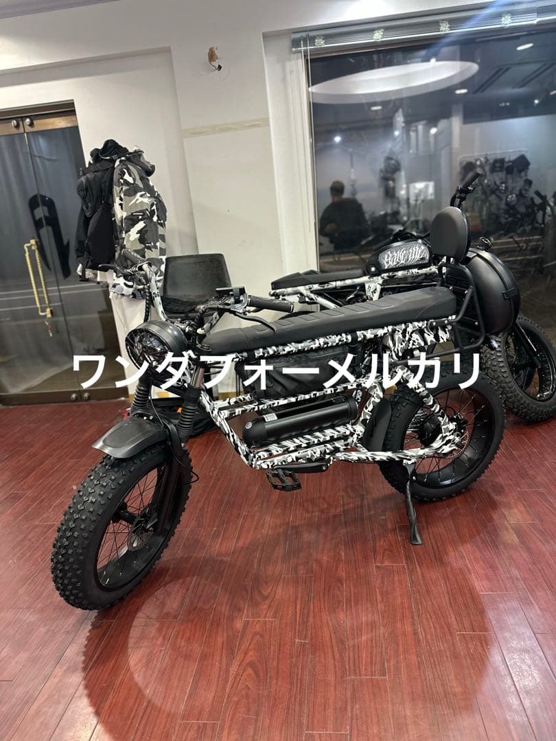 Maverick迷彩電動アシスト自転車トルクセンサー公道合法仕様48v18ah