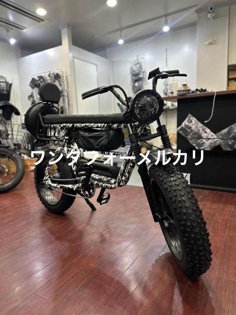 Maverick迷彩電動アシスト自転車トルクセンサー公道合法仕様48v18ah