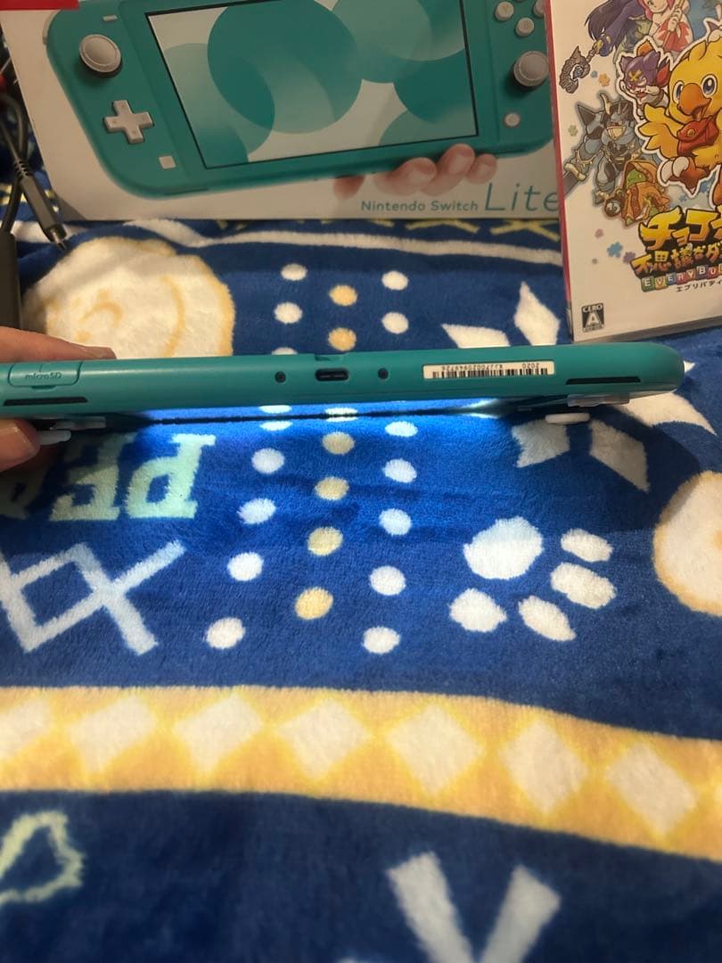 Switch Lite ターコイズ 本体 + ゲームソフト　スイッチライト