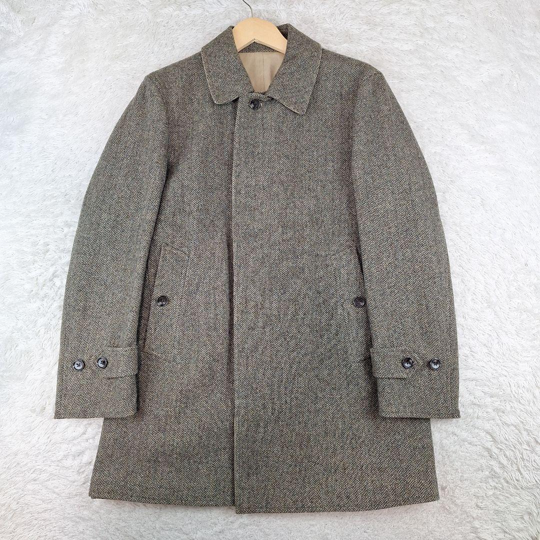 J.PRESS RADONOR ツイード　リバーシブル　ステンカラーコート　M