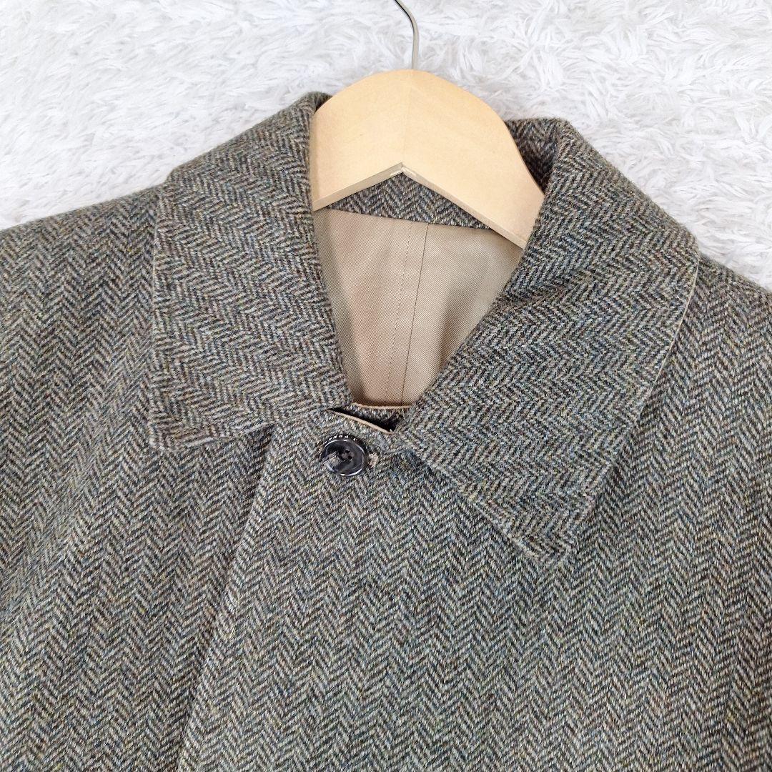 J.PRESS RADONOR ツイード　リバーシブル　ステンカラーコート　M
