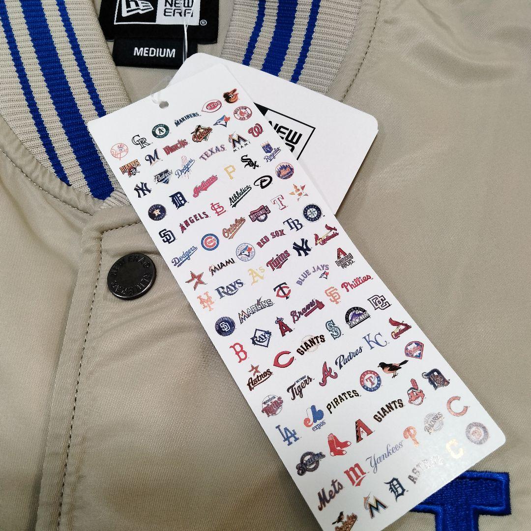 新品NEW ERA/ニューエラ ナイロン バーシティージャケット ドジャース