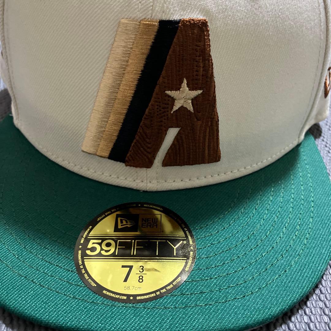 未使用　ヒューストンアストロズ ニューエラ ベースボールキャップ　58.7cm