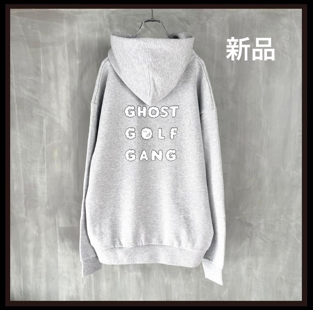 新品 GHOST GOLF GANG HOODIE (GRAY)の通販｜www.k4fashion.com