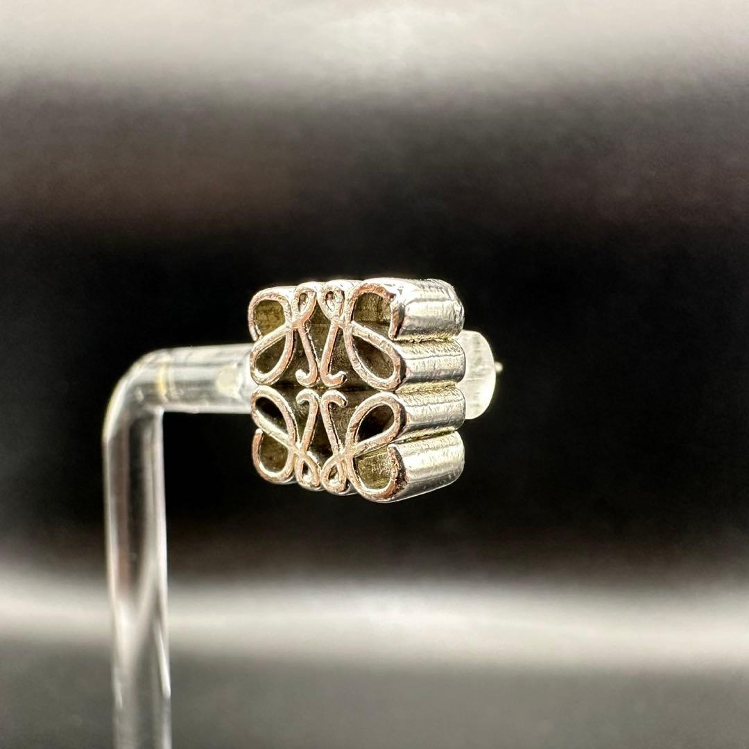 極美品✨　LOEWE　ロエベ　ピアス　ロゴ　希少　刻印　1221