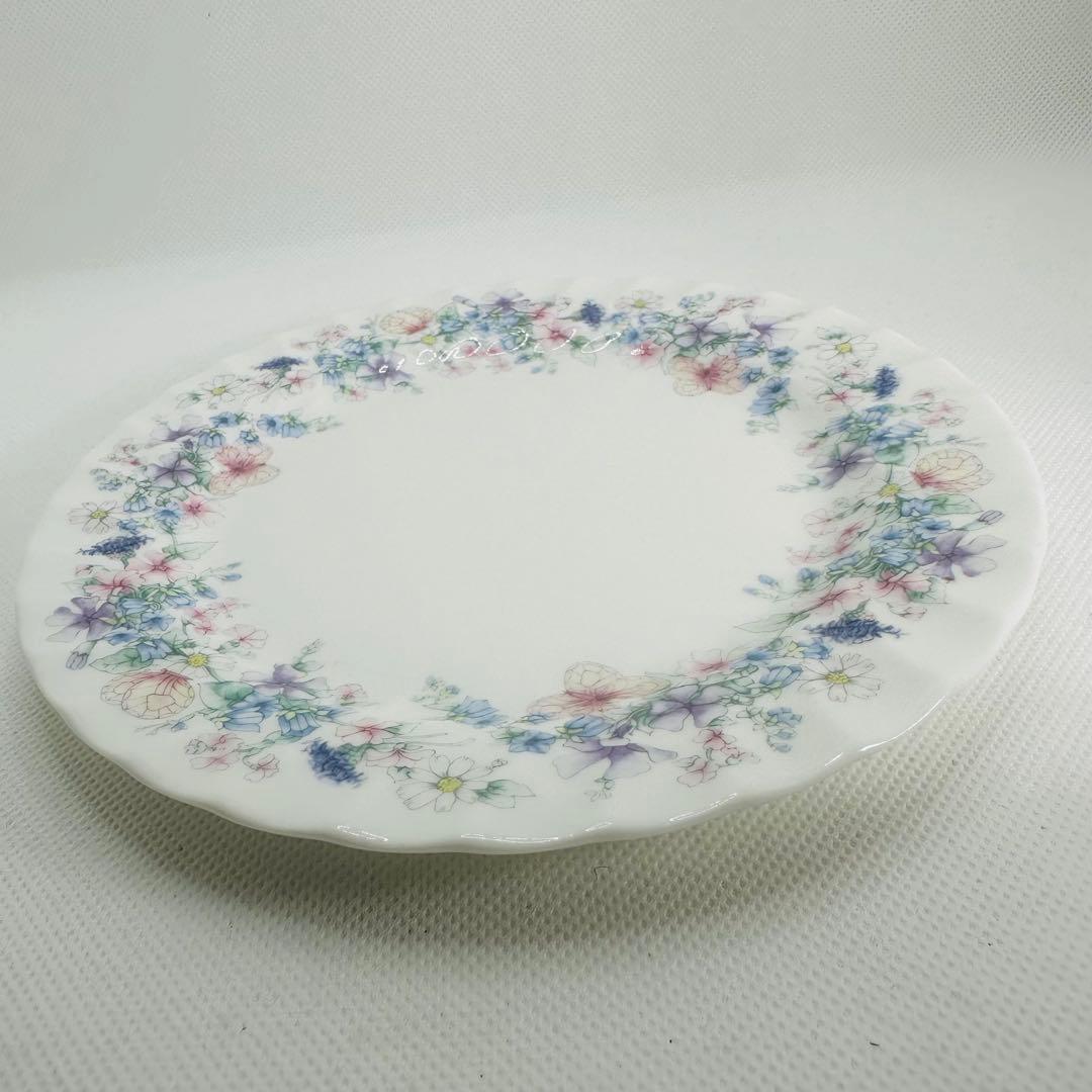 ウェッジウッド アンジェラ 17cm プレート パン皿 ケーキ皿 黒壺 美品