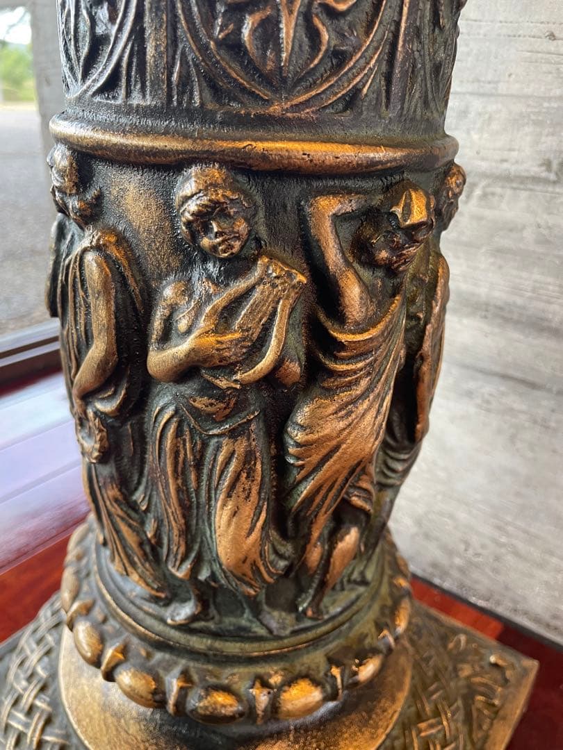 大人気 129cm イタリア製 置物 花台 天使 SELECTED by NBC