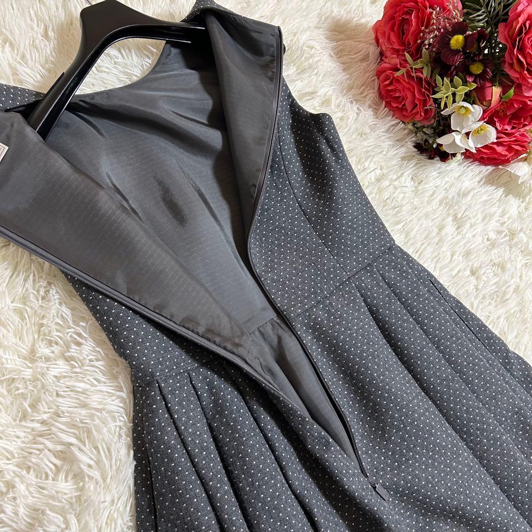 極美品✨ルネ 24年 定価8.8万 ウール90%秋冬◎ロングワンピース