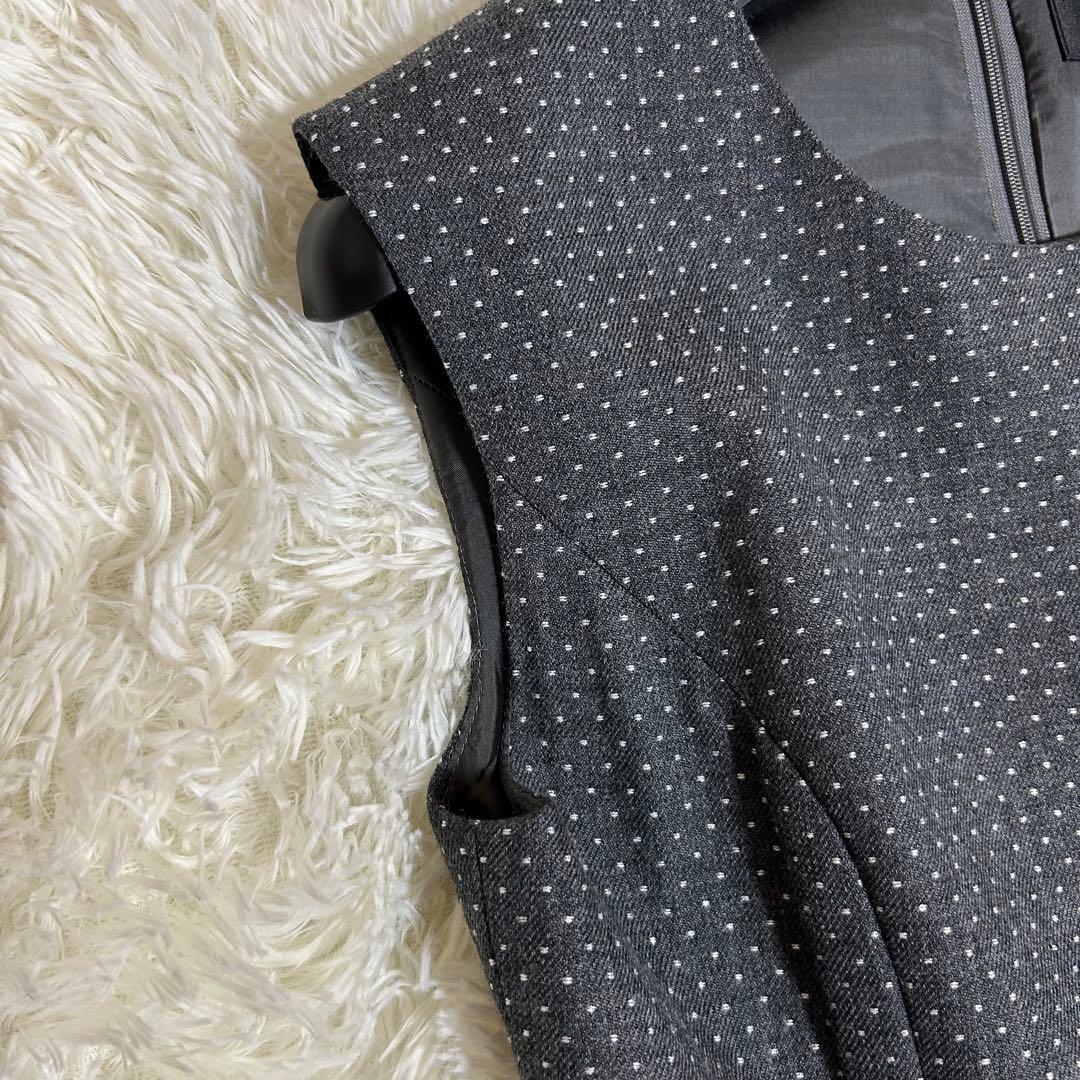 極美品✨ルネ 24年 定価8.8万 ウール90%秋冬◎ロングワンピース