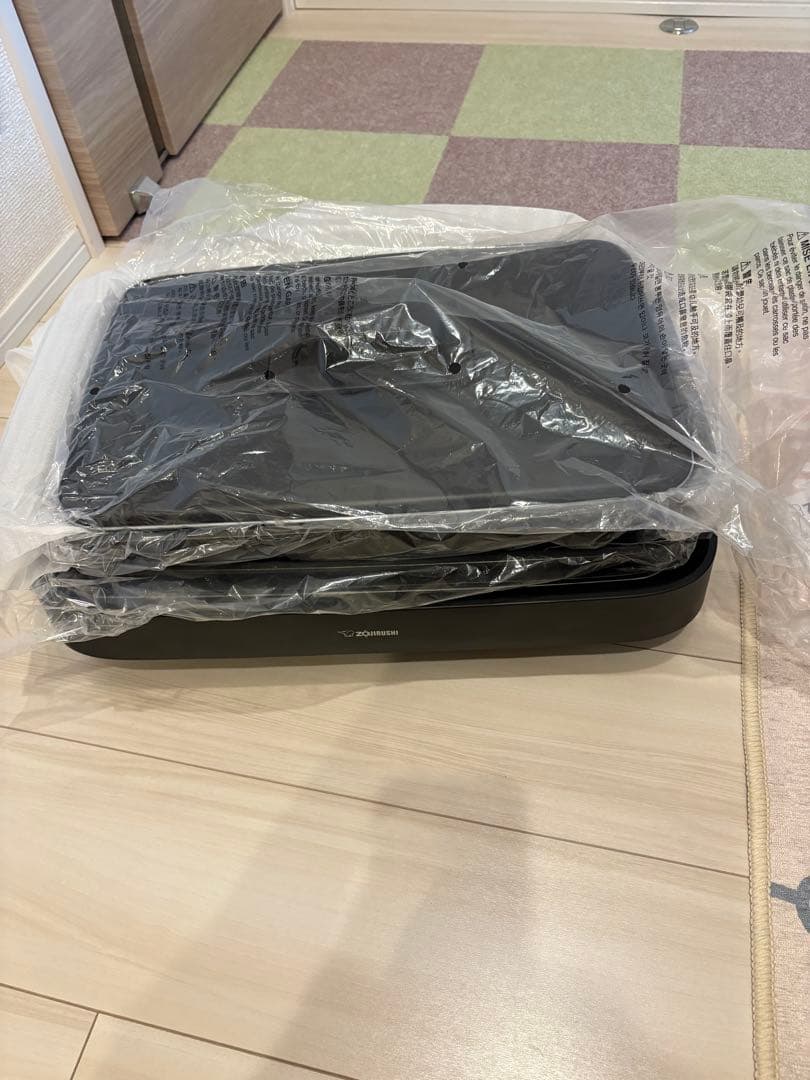 未使用 ホットプレート たこ焼きプレート付き 黒