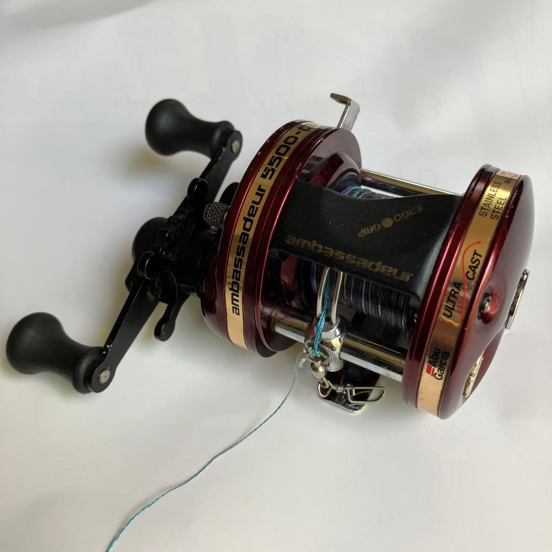 アブガルシア　アンバサダー 5500-C3 2スピード　PE2号約100m付