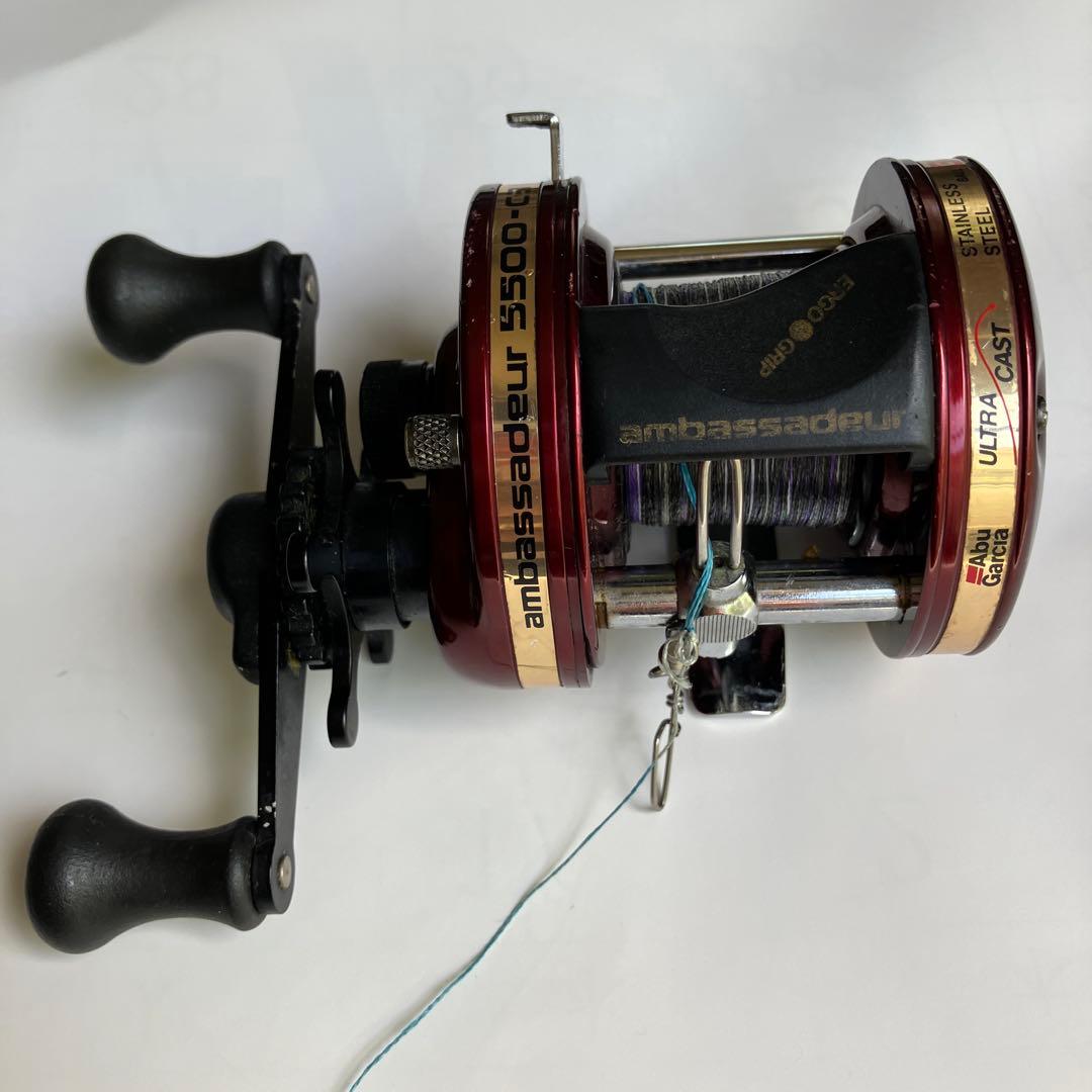 アブガルシア　アンバサダー 5500-C3 2スピード　PE2号約100m付