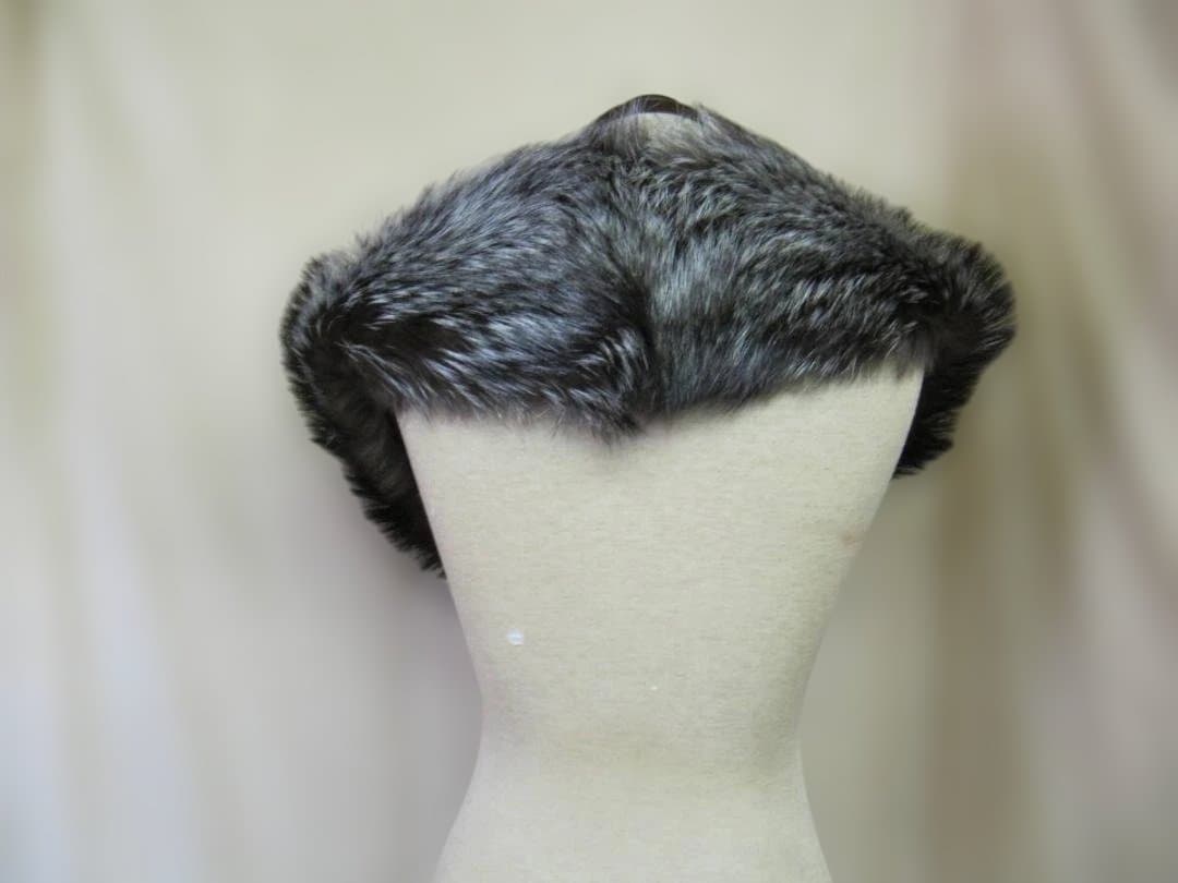 【SAGA FOX】シルバーフォックスファー 襟巻き マフラー 極上の肌触り