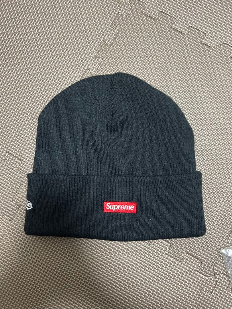 Supreme 黒 ニット帽 トライバル柄 - メルカリ
