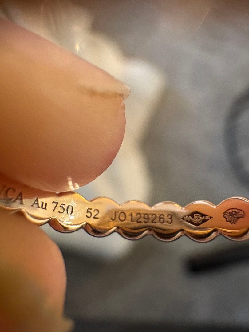 ヴァンク　ペルレミディアム　ローズゴールド　52