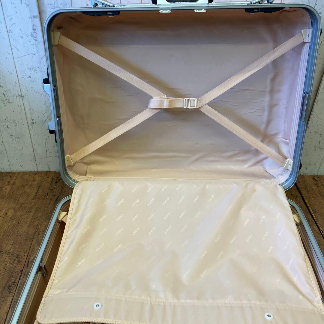 exact 大型 大容量 スーツケース オレンジ キャリーケース 4輪キャスター