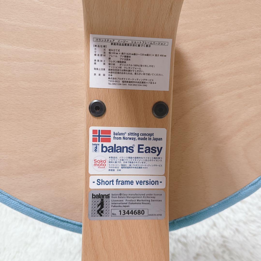 極美品　サカモトハウス　balansEasy バランスイージー　カバー付き