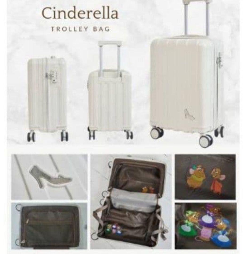 しまむら ちはる ディズニー キャリーケース シンデレラ クリアケース