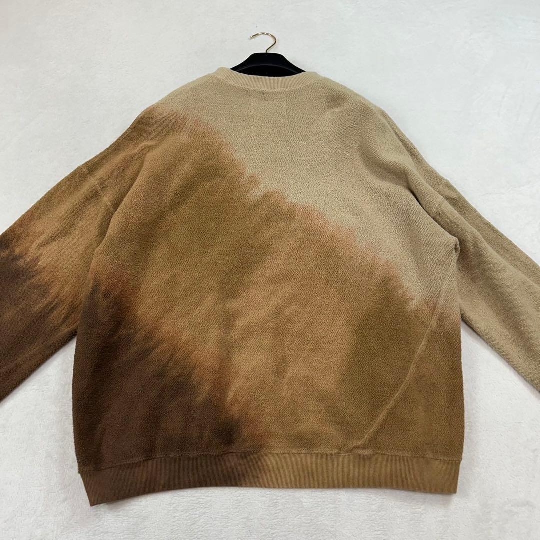 K576 L ノーマティーディー クルーネック スウェット ブラウン メンズ