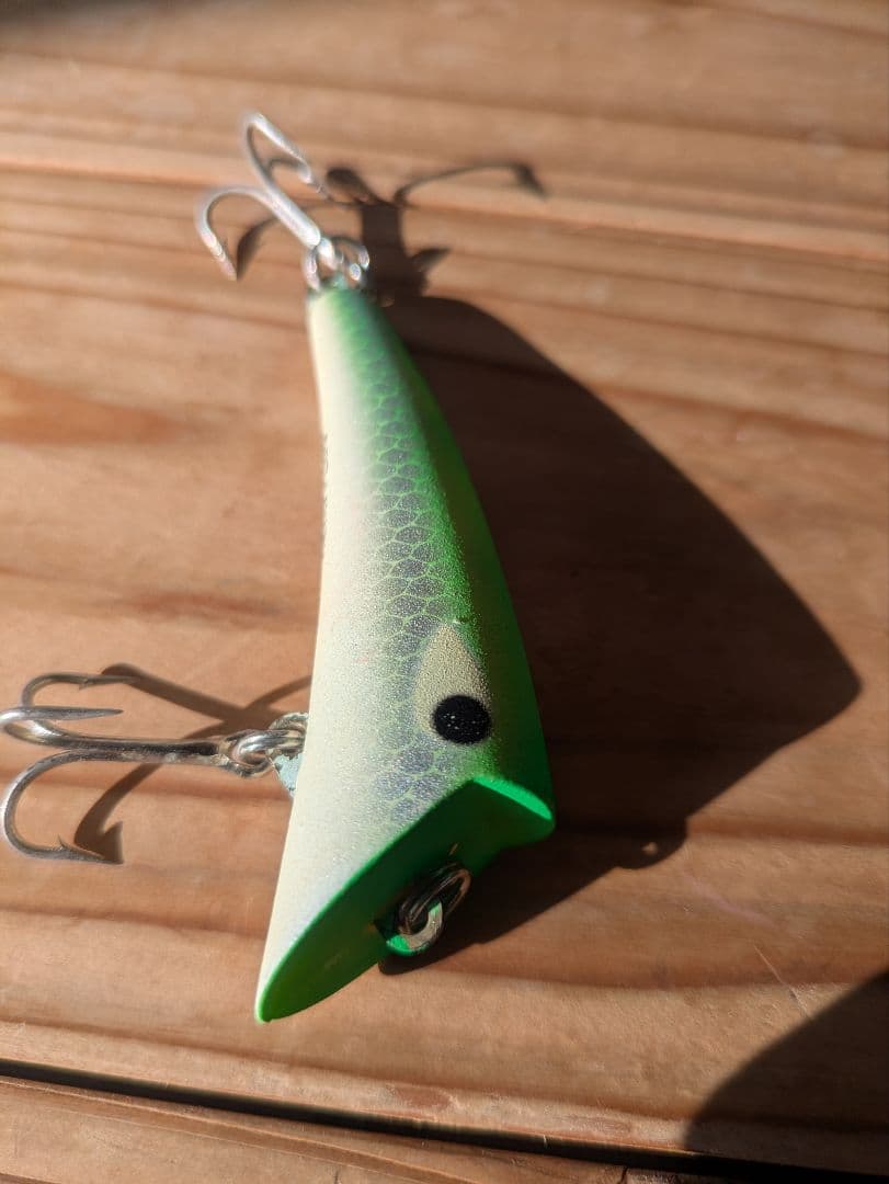 HEDDON HEDD PLUG ヘドン ヘッドプラグ グリーン蛍光