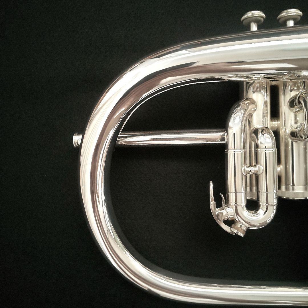 フリューゲルホルン 銀メッキ仕上げ