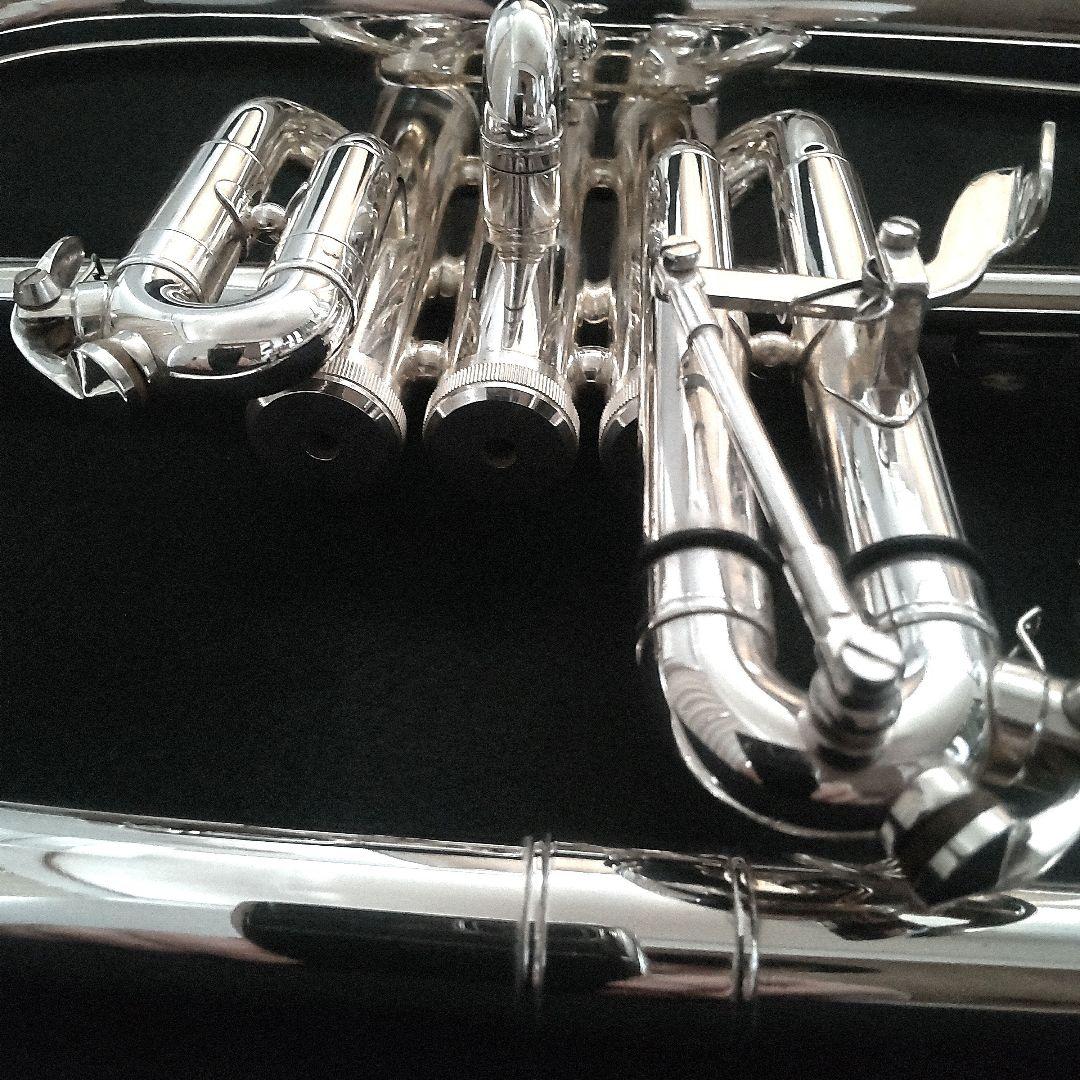 フリューゲルホルン 銀メッキ仕上げ