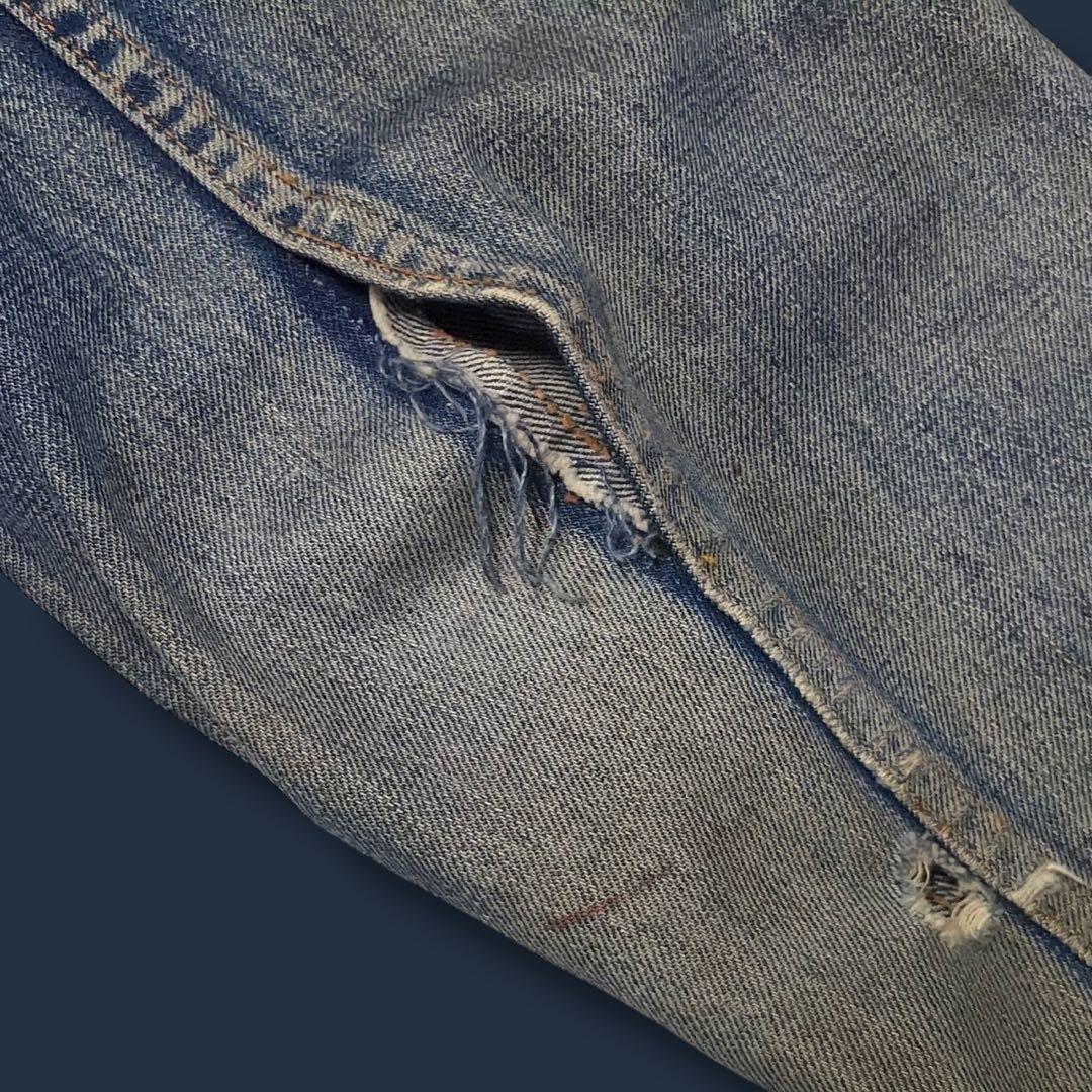 暇*人様 60s Levi's Big E 不均等V 70505 ビッグE 52