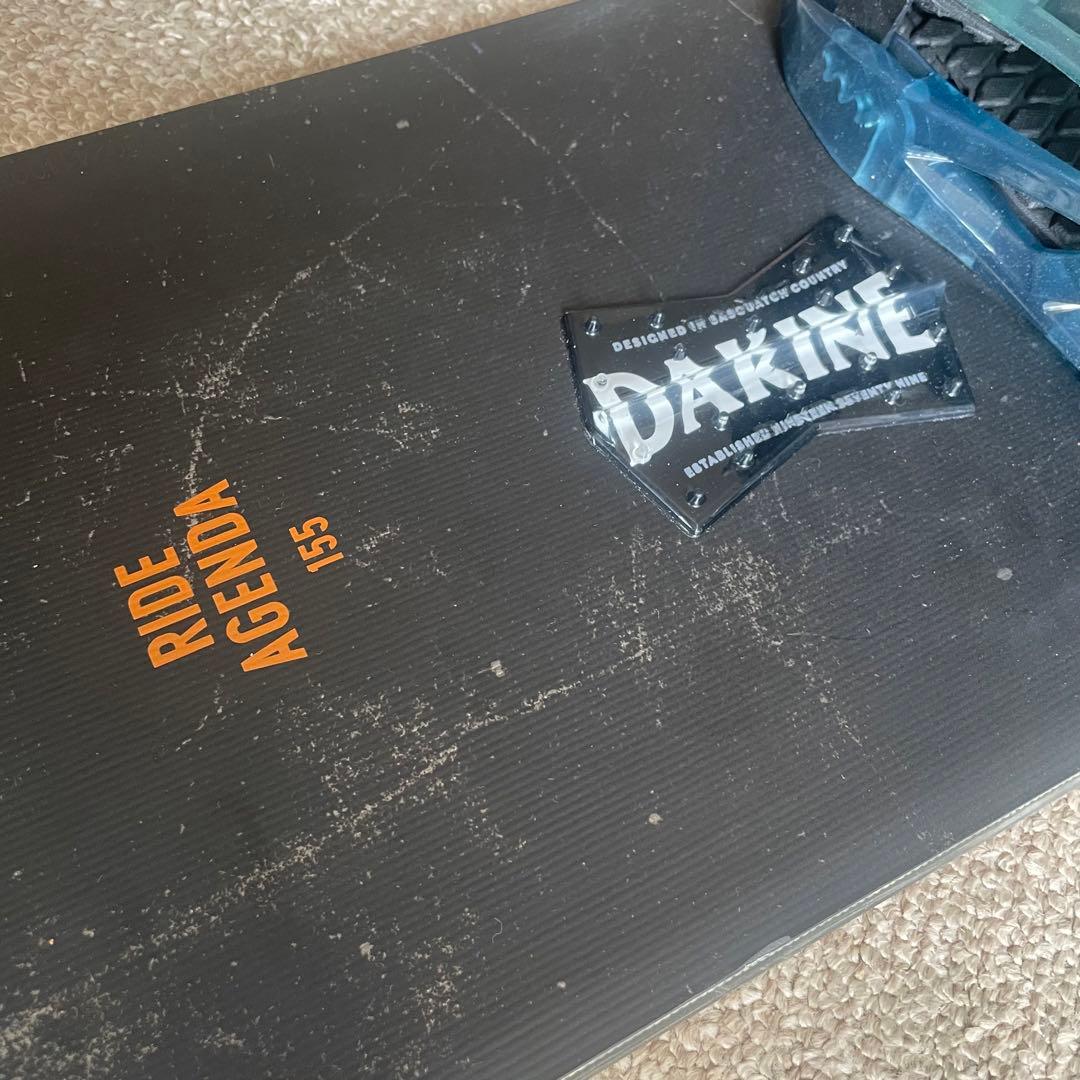 スノーボード　RIDE AGENDA 155 K2 HURRITHANE