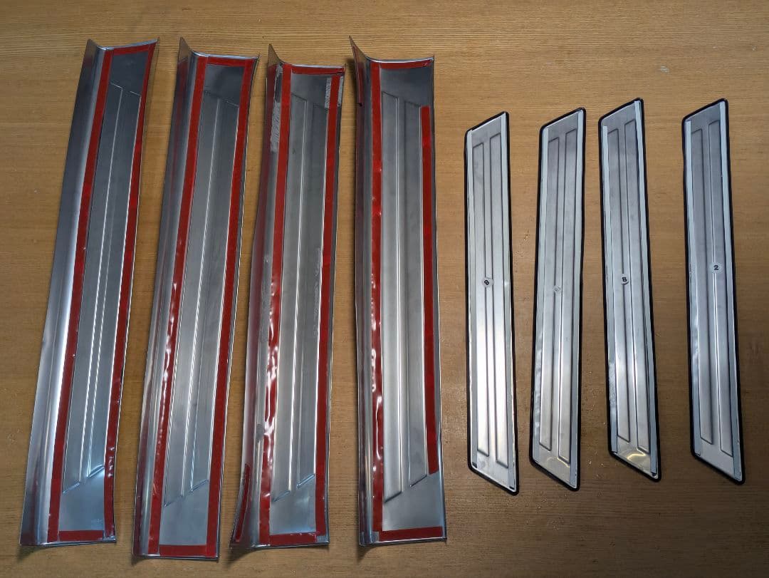 CX-8 スカッフプレート　サムライプロデュース　 シルバー　８枚セット