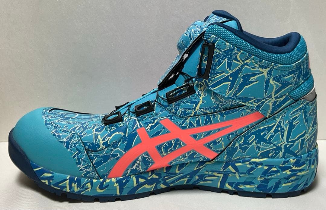 ②−1アシックス安全靴限定品ウィンジョブCP304BOA MAGMA27.0cm