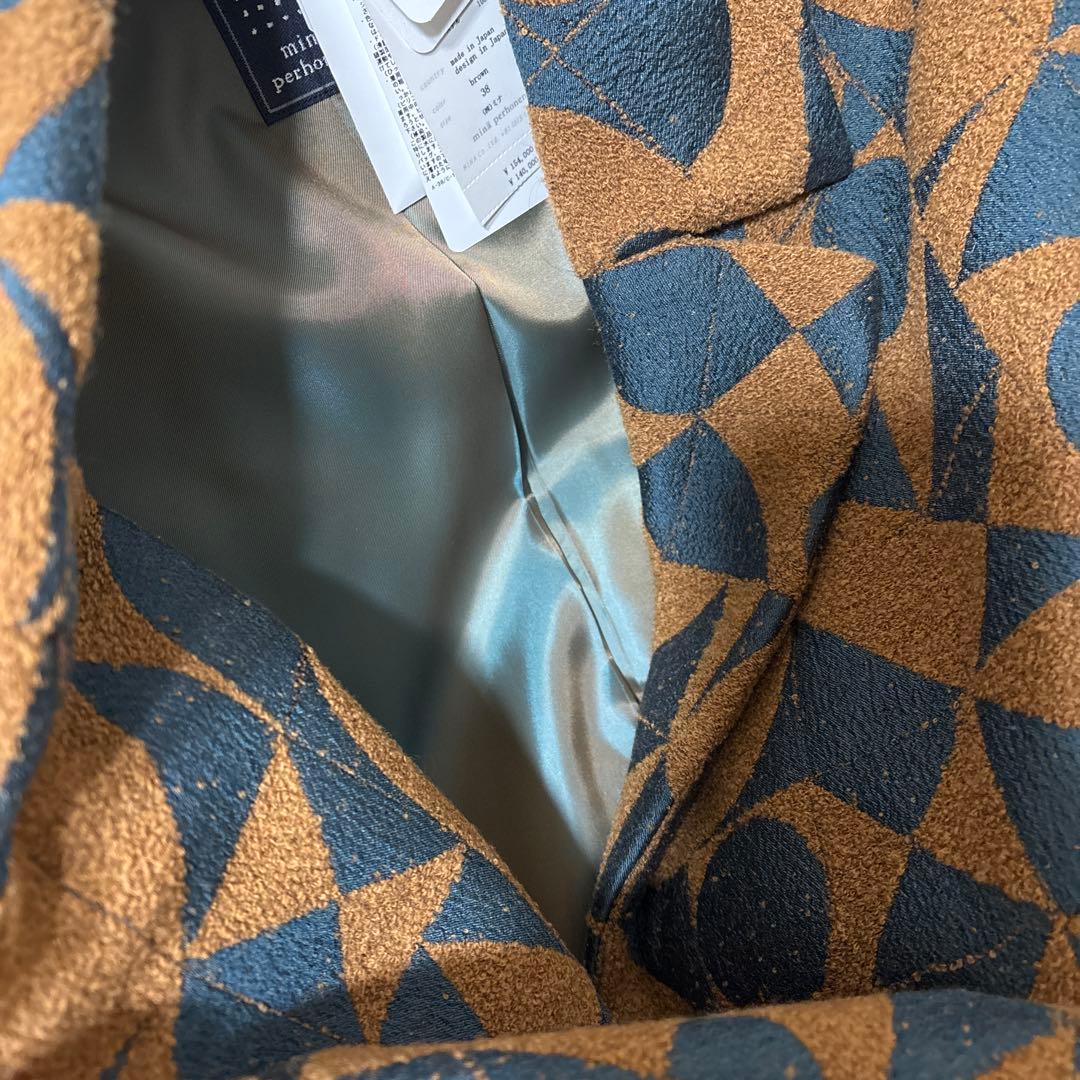 未使用　ミナペルホネンコート　watesound 希少　レア