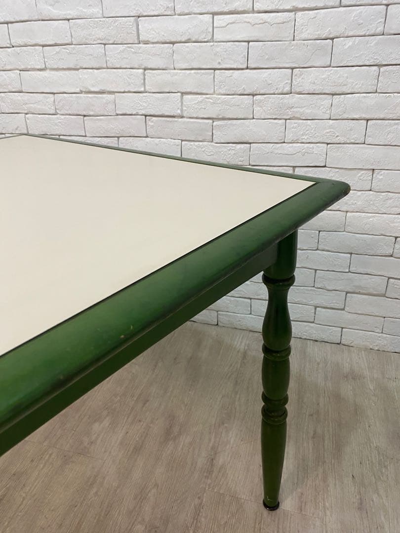 【東京23区配送無料】　飛騨産業　ダイニング　テーブル　アンティーク　ビンテージ