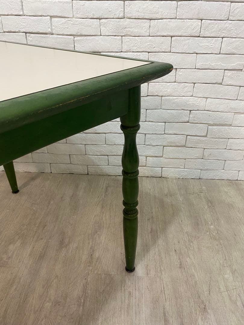 【東京23区配送無料】　飛騨産業　ダイニング　テーブル　アンティーク　ビンテージ