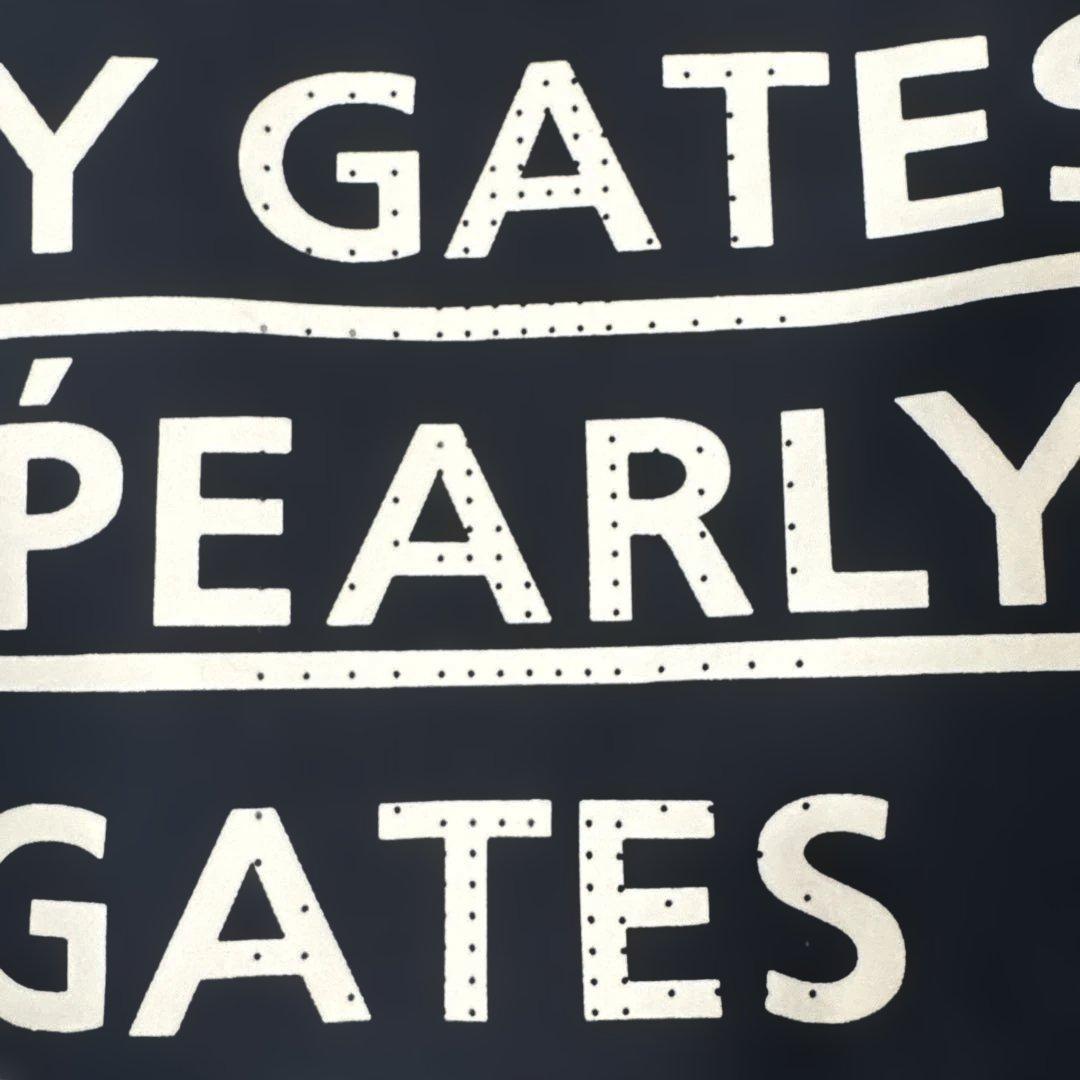 【美品】PEARLY GATES ロゴプリントジャケット