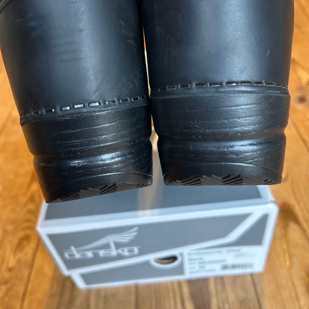 美品　dansko ダンスコ　スリッポン 黒 38 24cm〜24.5cm