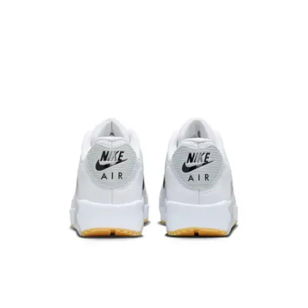 新品 27cm ナイキ エアマックス 90 G ゴルフシューズ 白 黒タグ