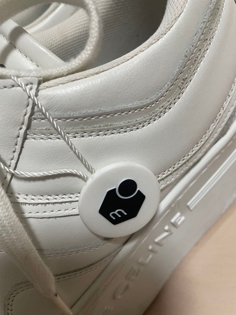 正規　鑑定済CELINE ブロックスニーカー ウェッジアウトソール