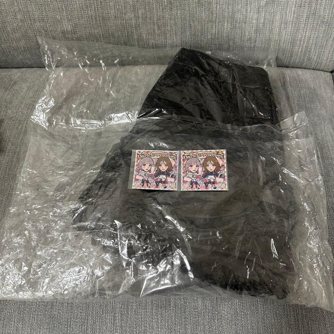 《新品・新品未使用❣️》ダーリッチフリル付きブラックミニスカート Sサイズ